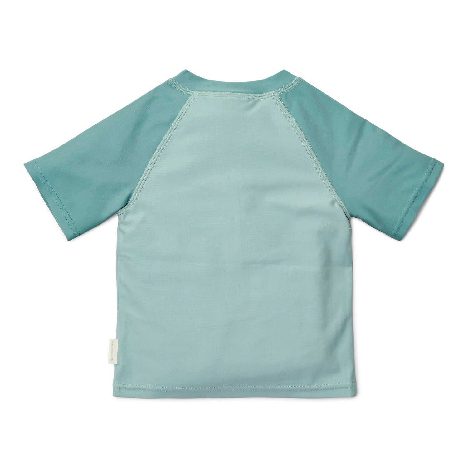 Rash Guard Short Sleeves - Seashells Surf Blue