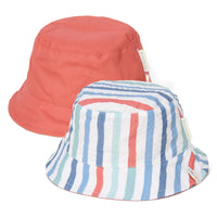 Reversible Bucket Hat - Stripes Multicolour