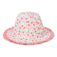 Reversible Sun Hat - Sunny Flowers Multicolour