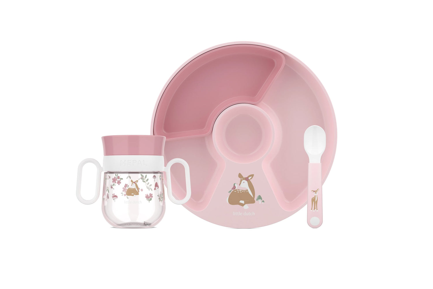 Baby Dinnerware 3-piece Set - Fairy Garden