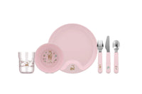 Children's Dinnerware 6-piece Set - Fairy Garden