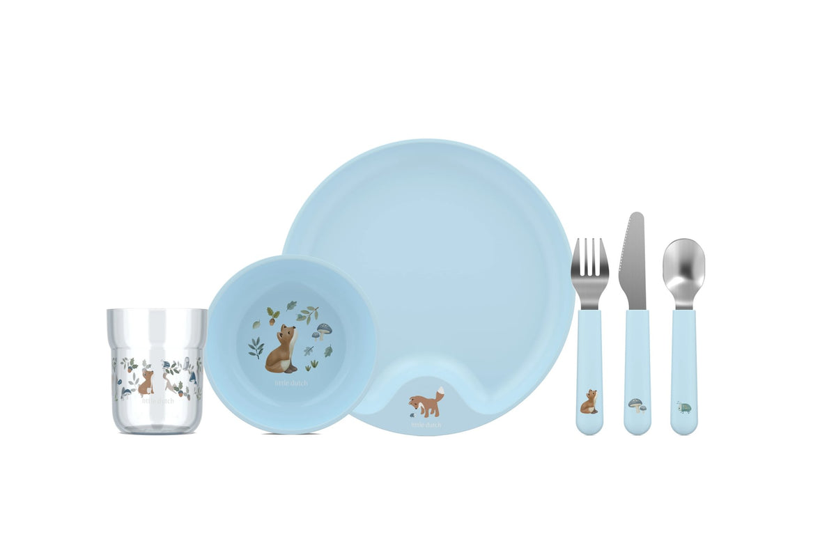 Children's Dinnerware 6-piece Set - Forest Friends