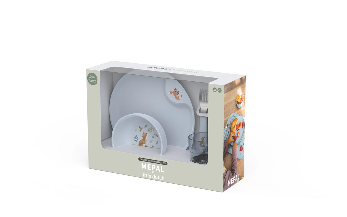 Children's Dinnerware 6-piece Set - Forest Friends