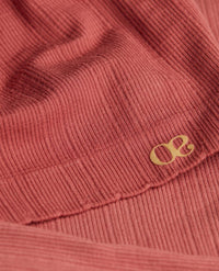 Zoe maternity low-rise briefs terracotta
