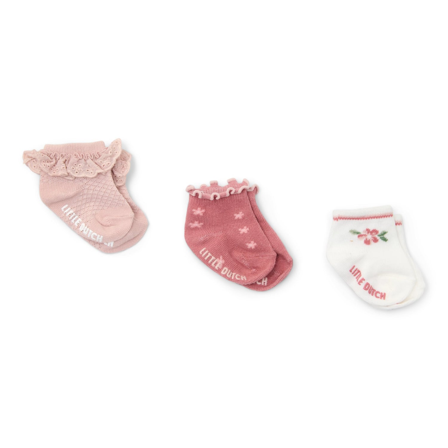 Baby Socks 3-pack - Fairy Garden