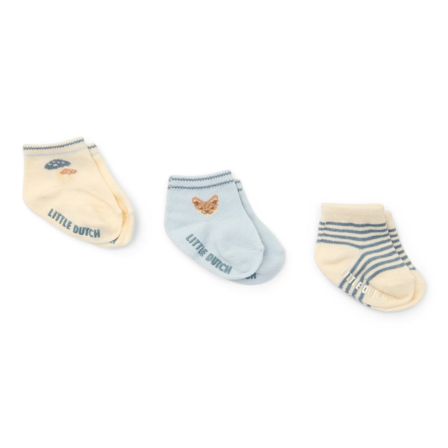 Baby Socks 3-pack - Forest Friends