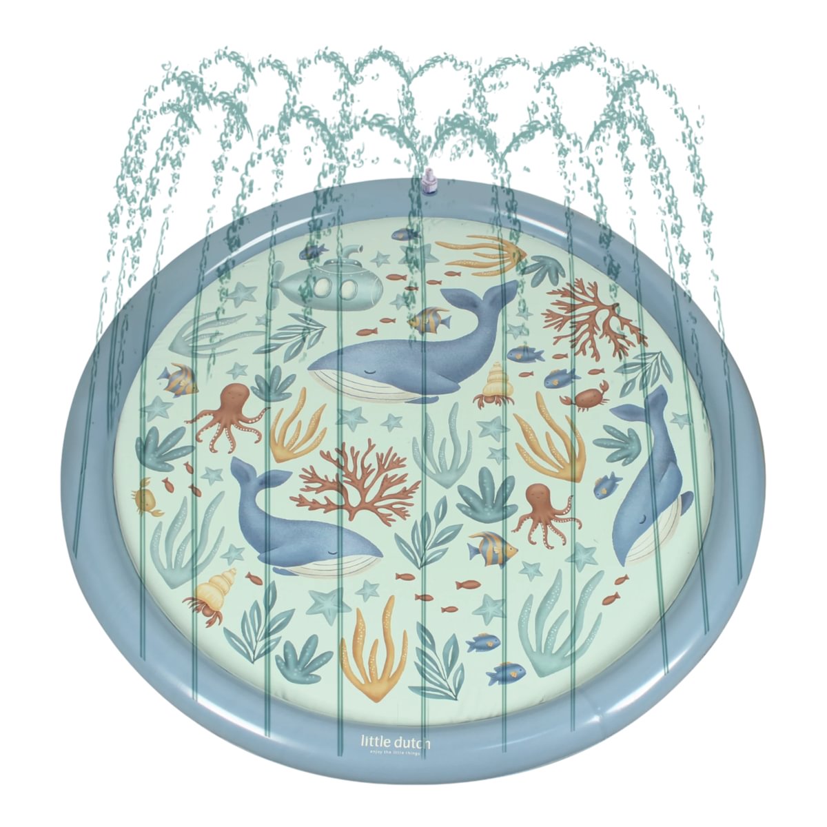 Ocean World Sprinkler Mat | 150cm