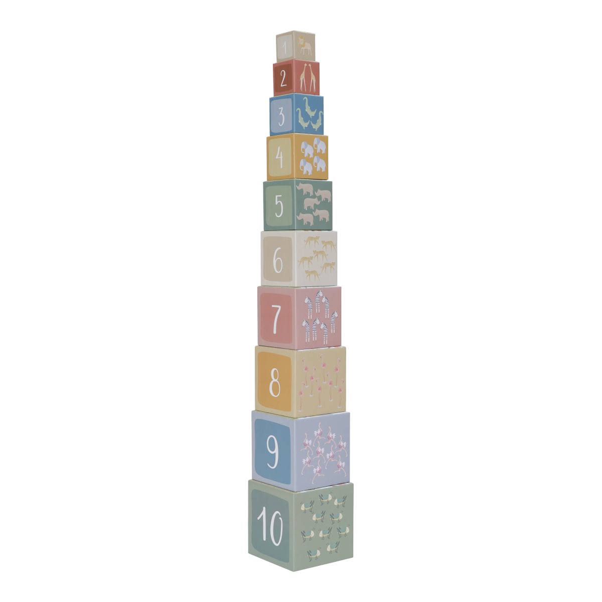 Carton Stacking Blocks FSC | Safari Friends