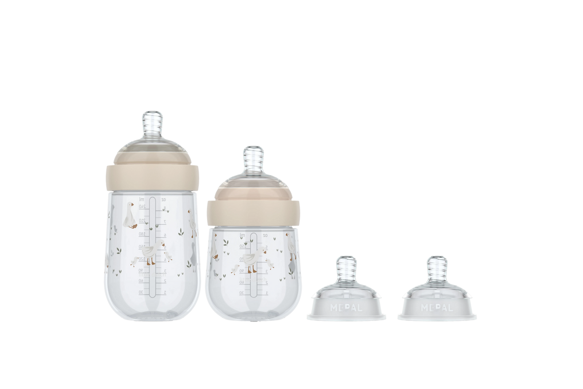 Baby Bottle Starter Set 4pcs - Little Goose