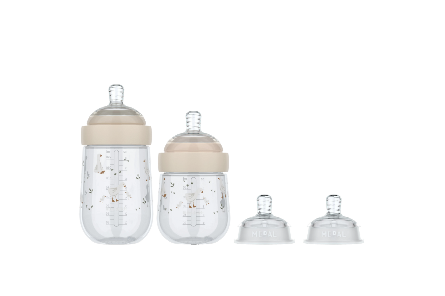 Baby Bottle Starter Set 4pcs - Little Goose