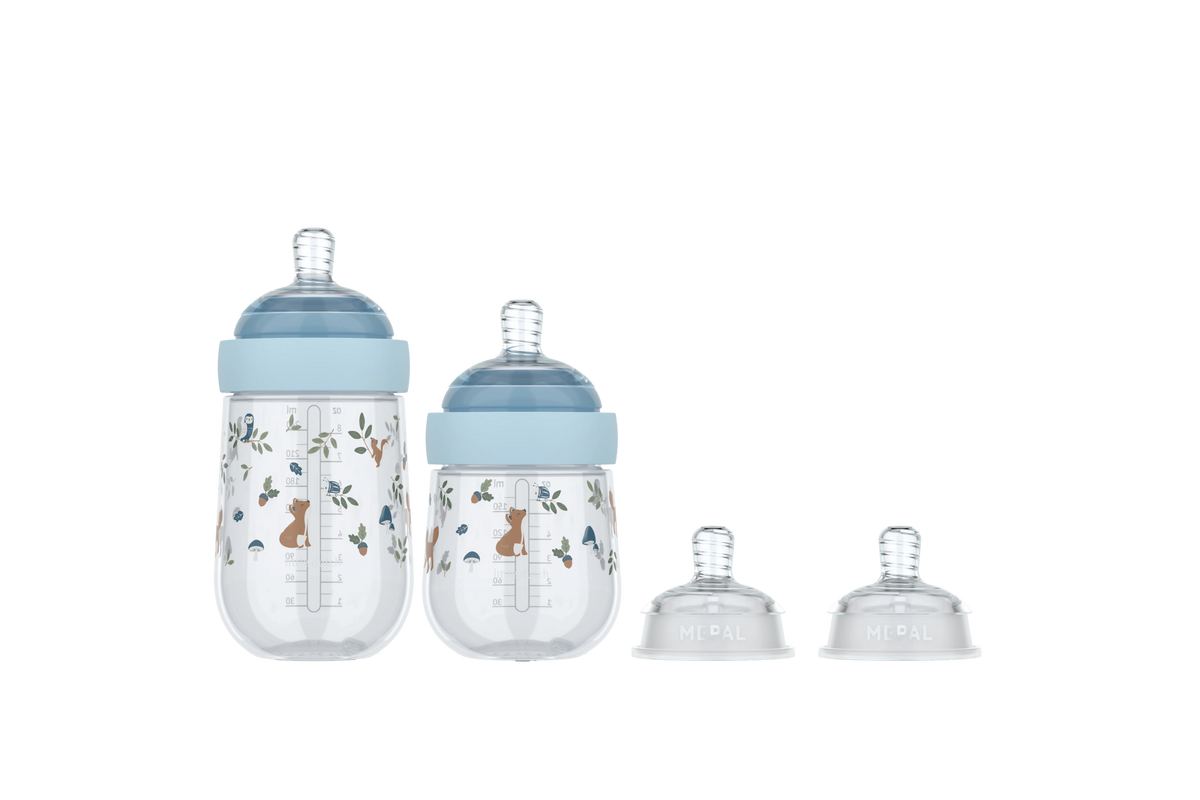 Baby Bottle Starter Set 4pcs - Forest Friends