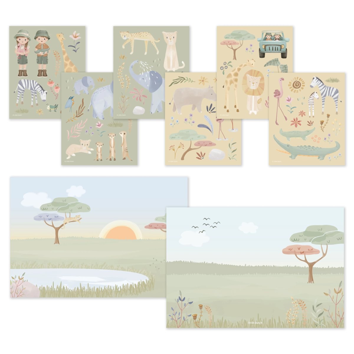 Sticker Booklet | Safari Friends