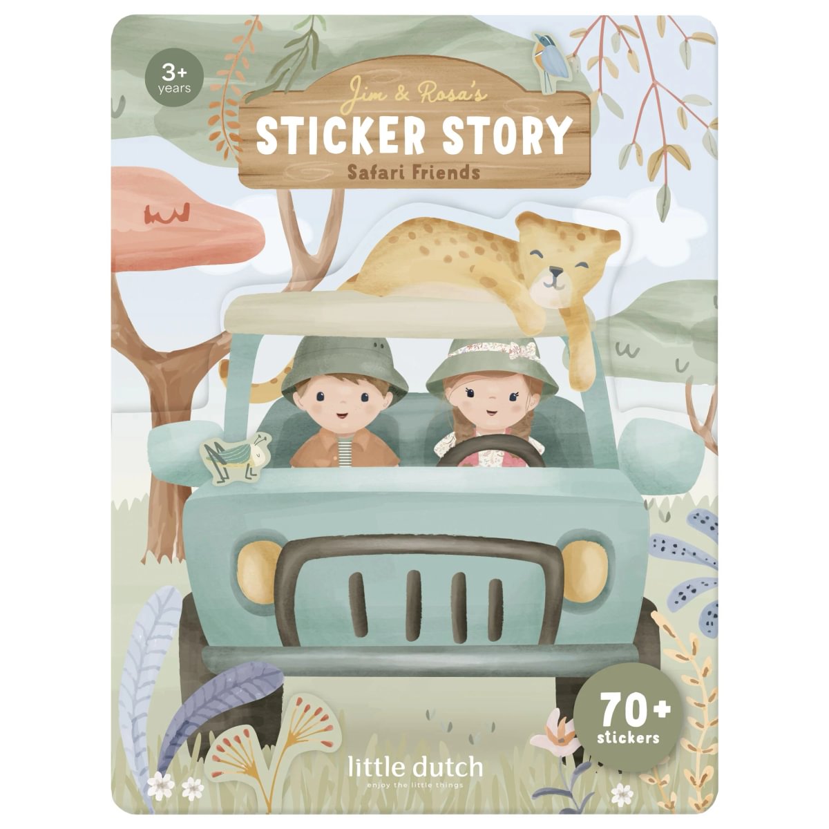 Sticker Booklet | Safari Friends