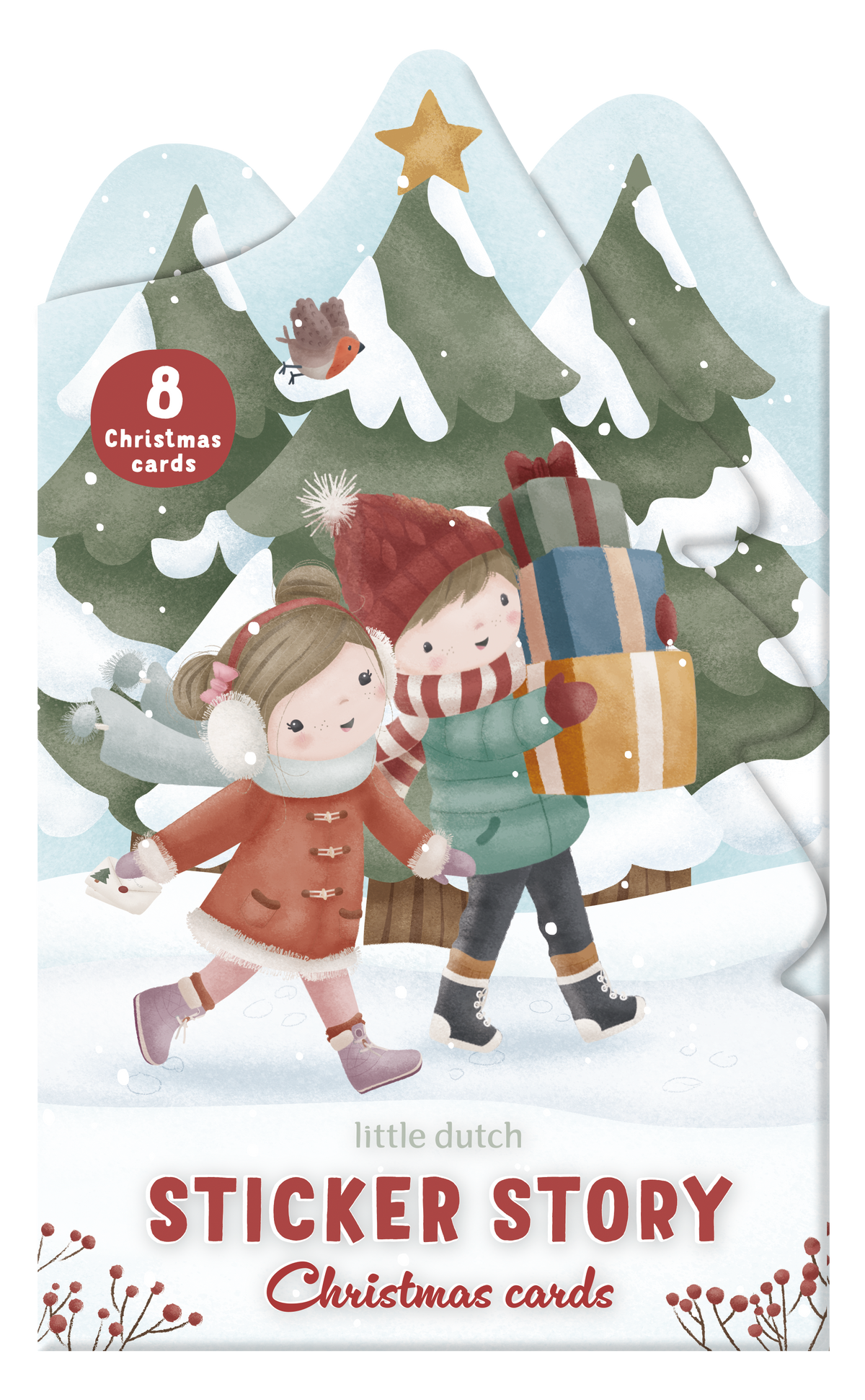 Christmas Sticker Story