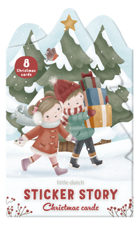Christmas Sticker Story