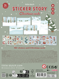 Christmas Sticker Story