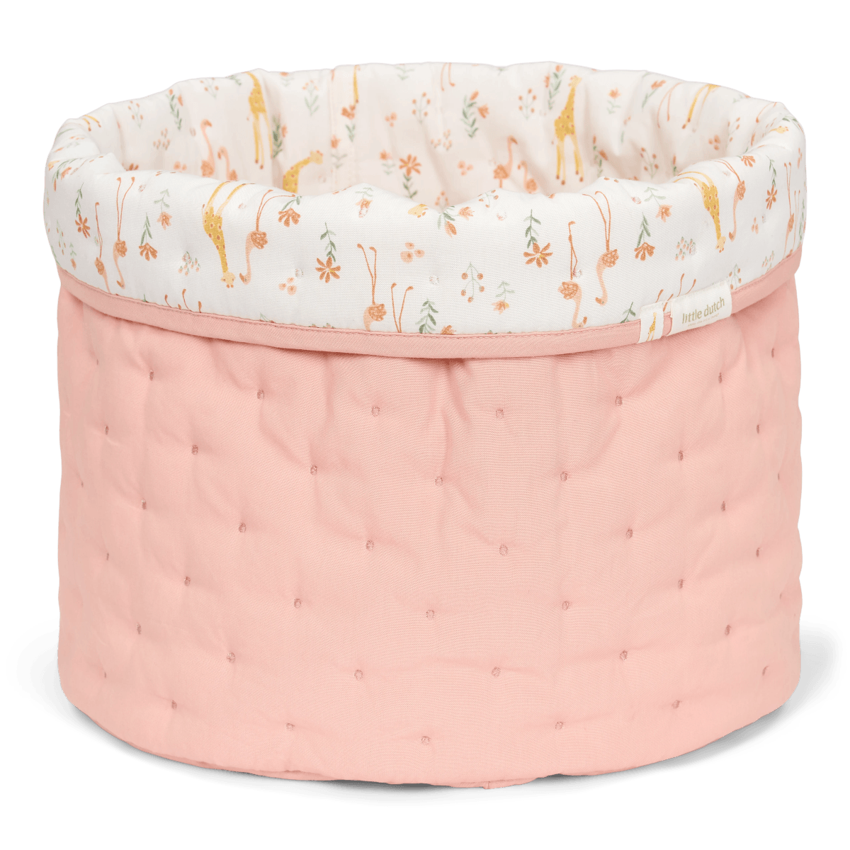 Storage Basket Medium Reversible | Blooming Safari