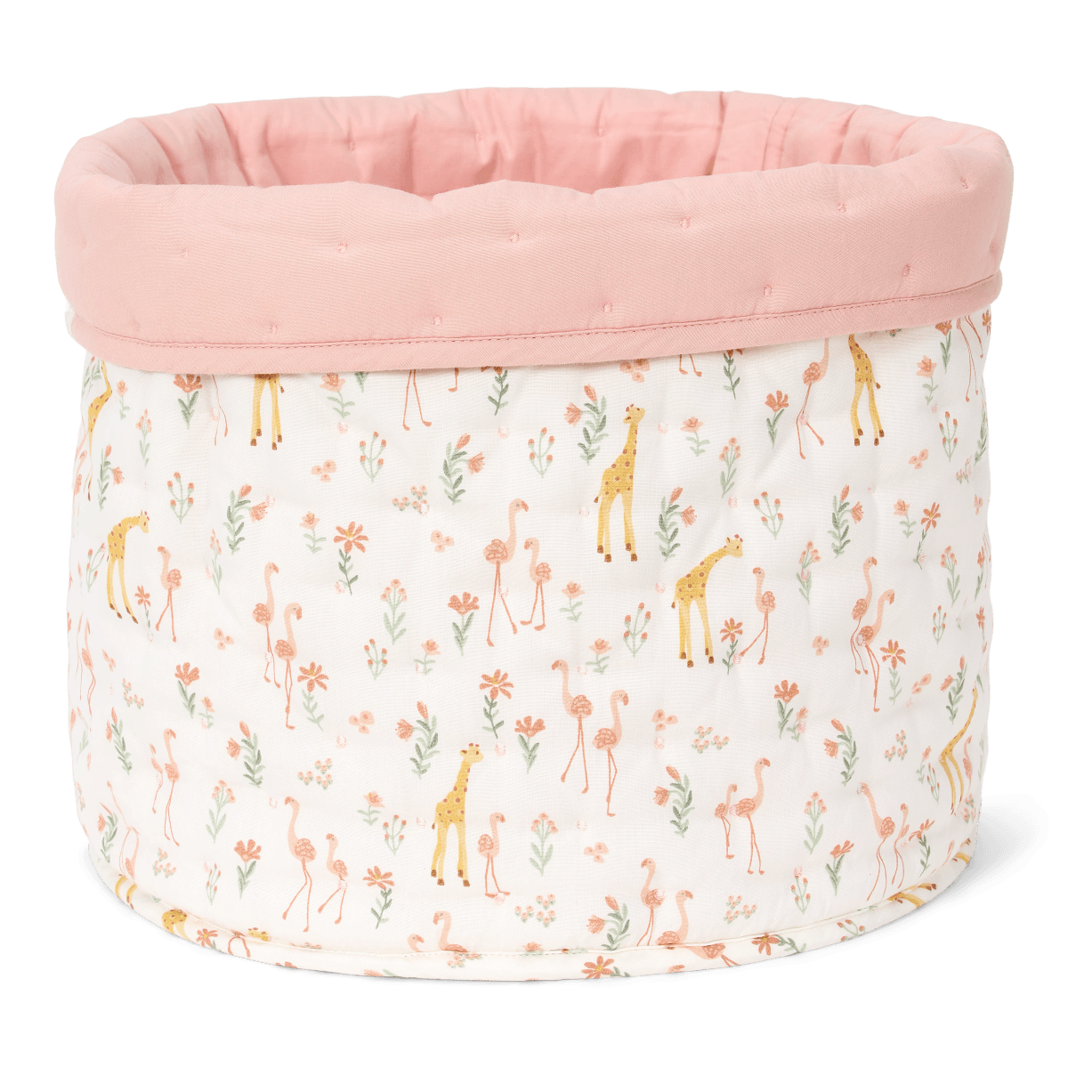 Storage Basket Medium Reversible | Blooming Safari