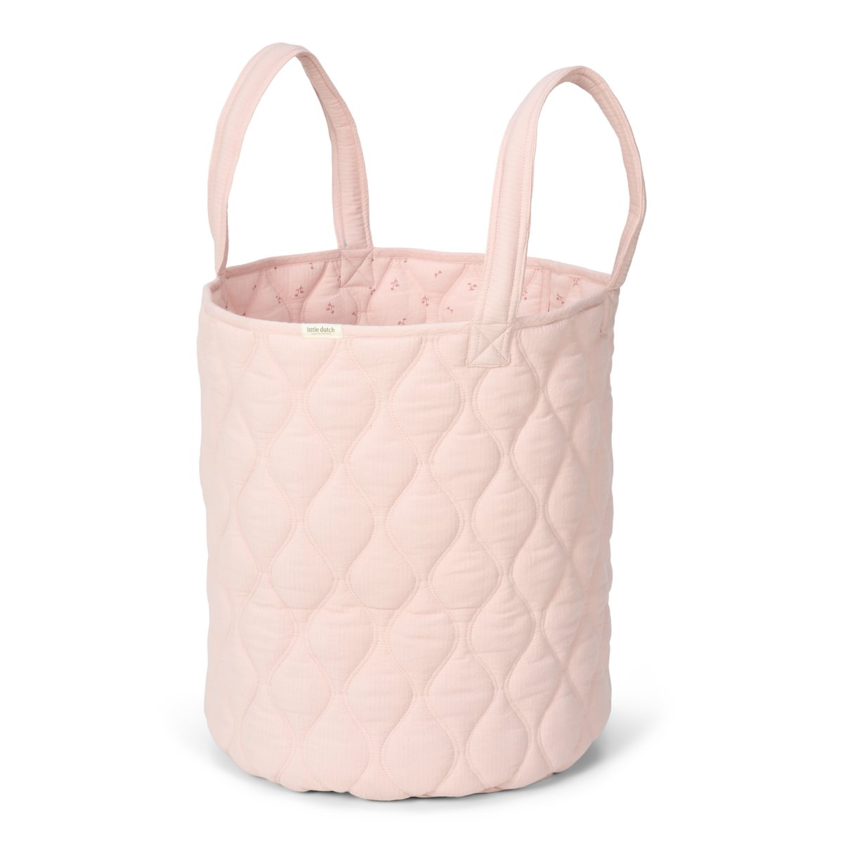 Large Quilted Storage Basket | Pure Blossom