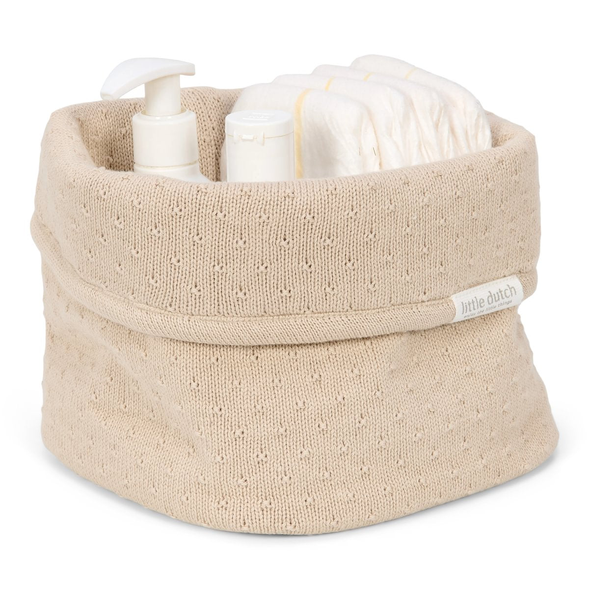 Storage Basket Small | Pure Soft Beige