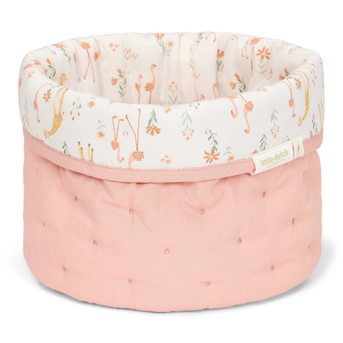 Storage Basket Small Reversible | Blooming Safari