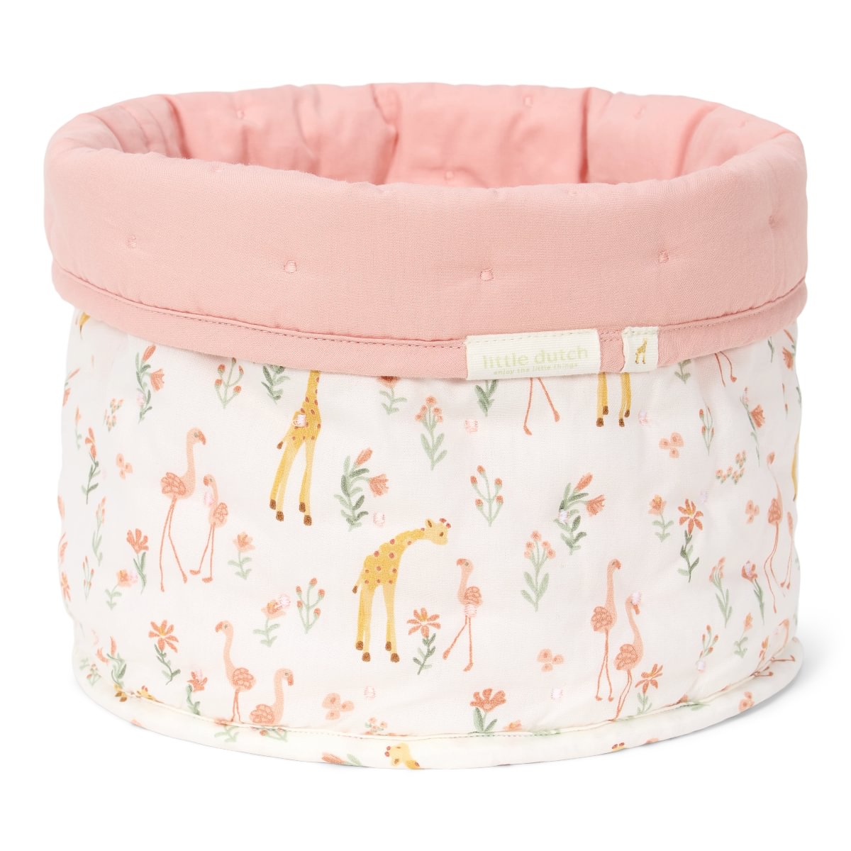 Storage Basket Small Reversible | Blooming Safari