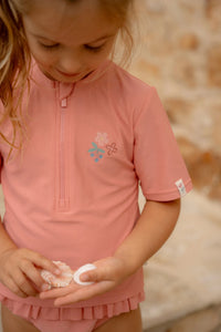 Swim Diaper - Sunny Flowers Rouge