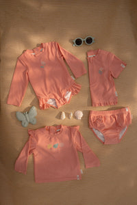 Rash Guard Long Sleeves - Ocean Treasures Rouge