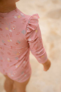 Swimsuit Long Sleeves - Ocean Treasures Multicolour