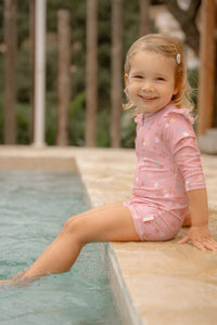 Swimsuit Long Sleeves - Ocean Treasures Multicolour