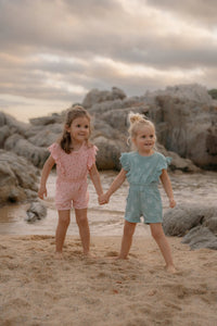 Playsuit Ocean Treasures - Surf Blue