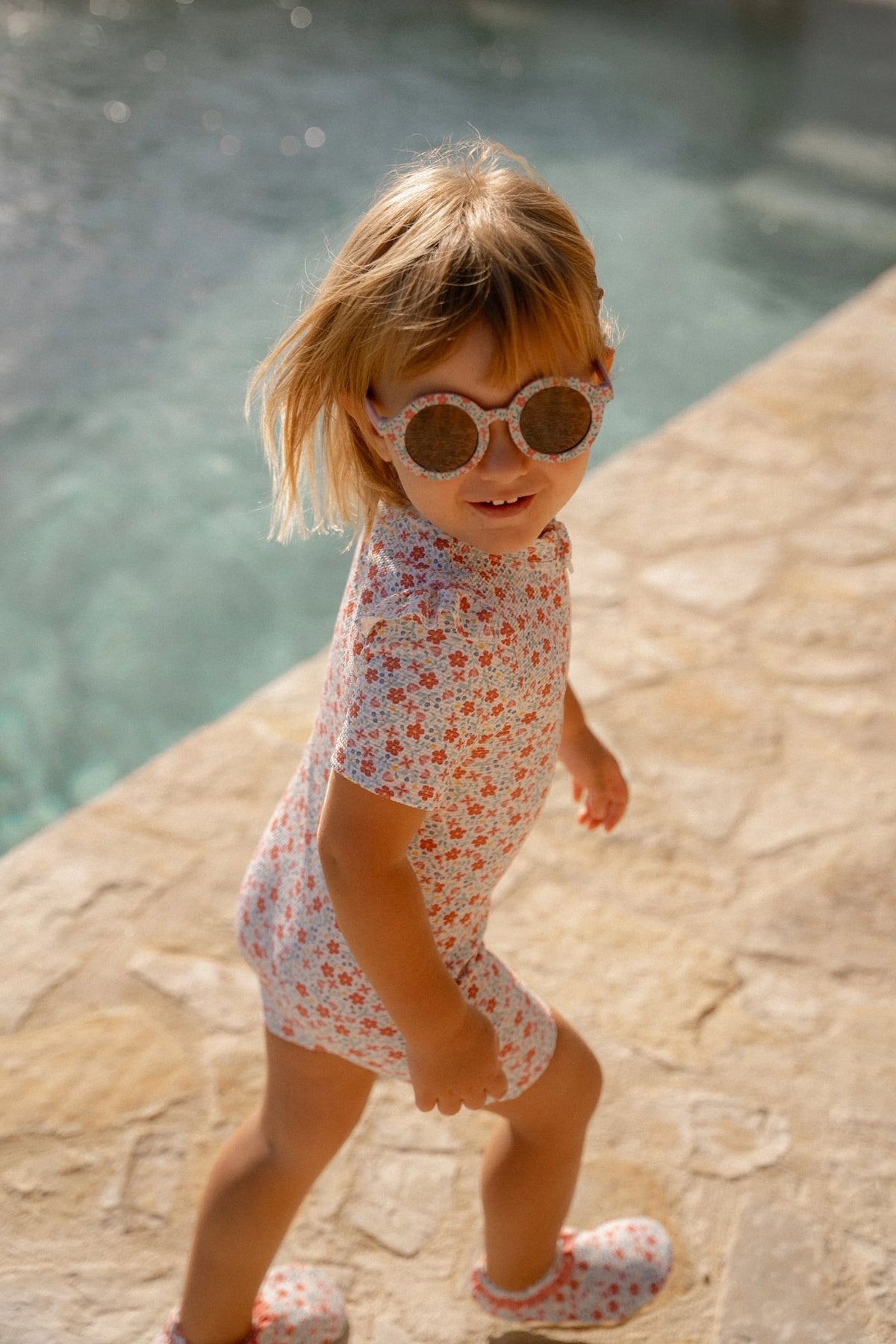 Swim Shoes - Sunny Flowers Multicolour