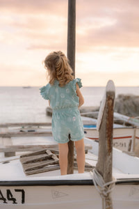 Playsuit Ocean Treasures - Surf Blue