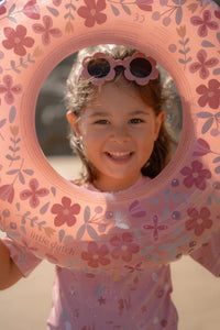 Children's Sunglasses - Flower Pink