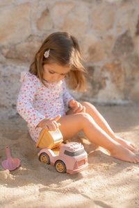 Dump Truck Pink 17cm