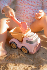 Dump Truck Pink 17cm