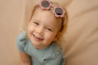 Children's Sunglasses - Flower Pink
