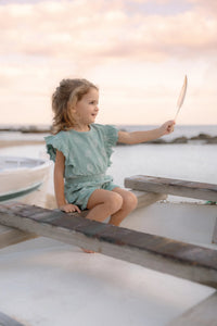 Playsuit Ocean Treasures - Surf Blue