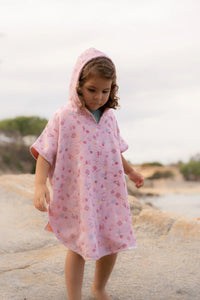Beach Poncho - Ocean Treasures Multicolour