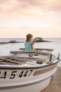 Playsuit Ocean Treasures - Surf Blue