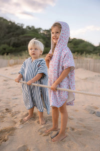 Beach Poncho - Sunny Flowers Multicolour