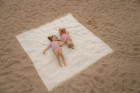 Beach Towel - Sunny Yellow Stripe