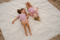 Beach Towel - Sunny Yellow Stripe