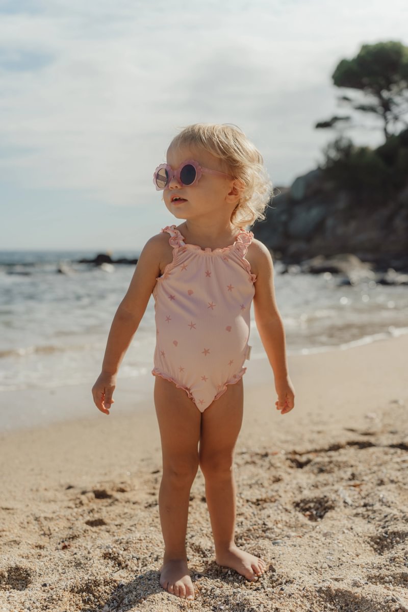 Children's Shell Sunglasses | Mermaid Pink