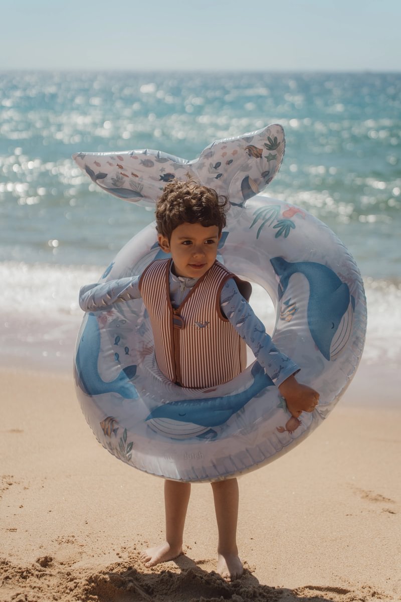 Ocean World Swim Ring with Tail | 91cm