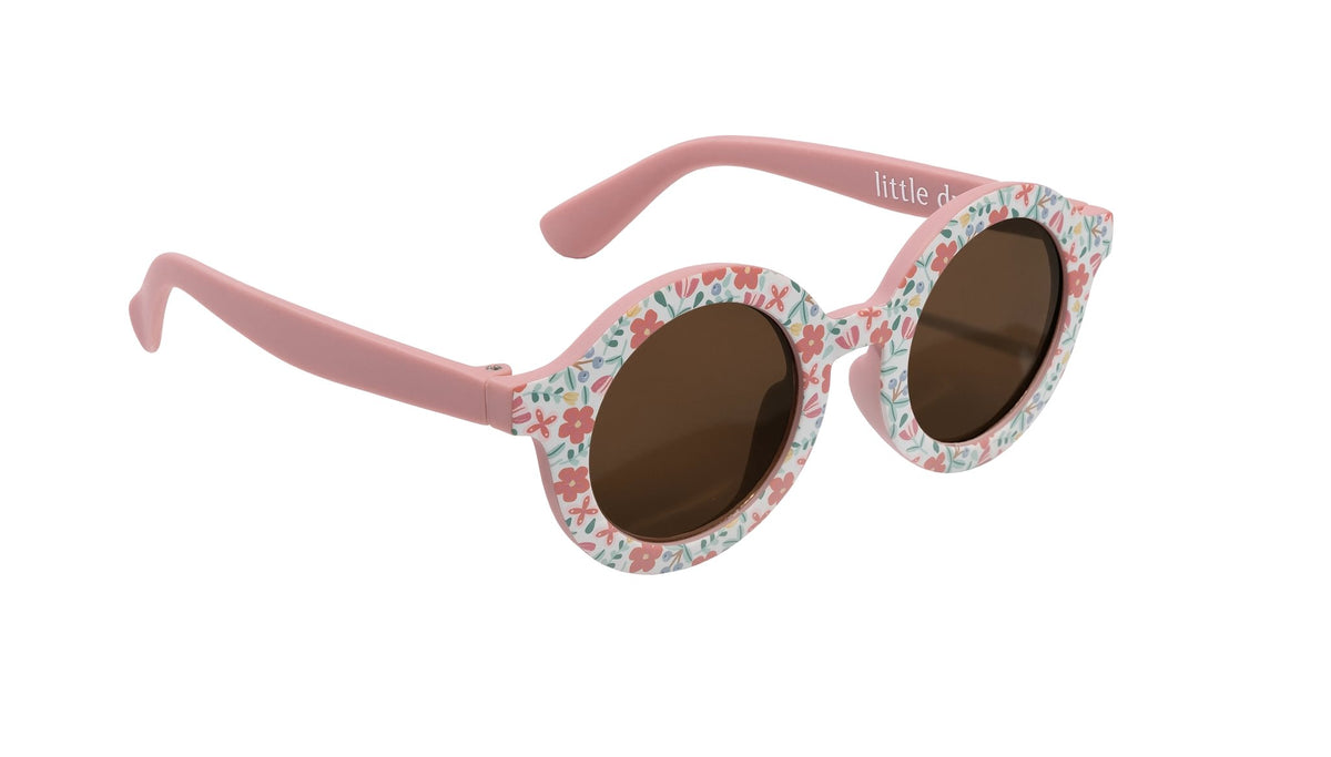 Children's Round Sunglasses - Flowers