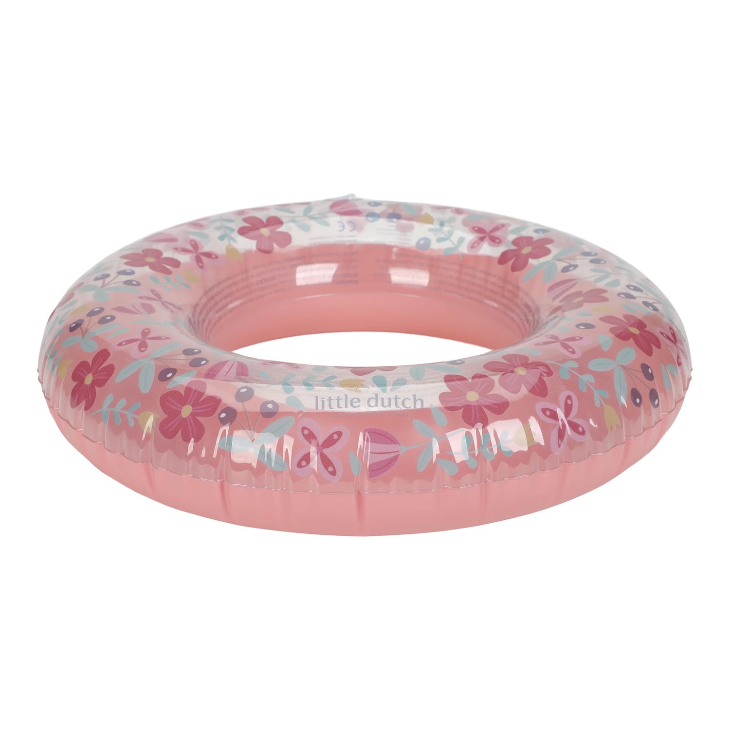 Pink Flowers Swimming Ring 50cm