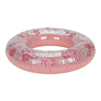 Pink Flowers Swimming Ring 50cm