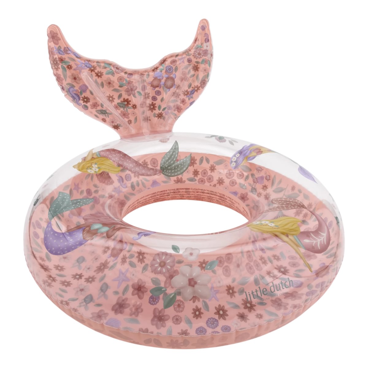Dreamy Mermaid Swim Ring with Tail | 91cm