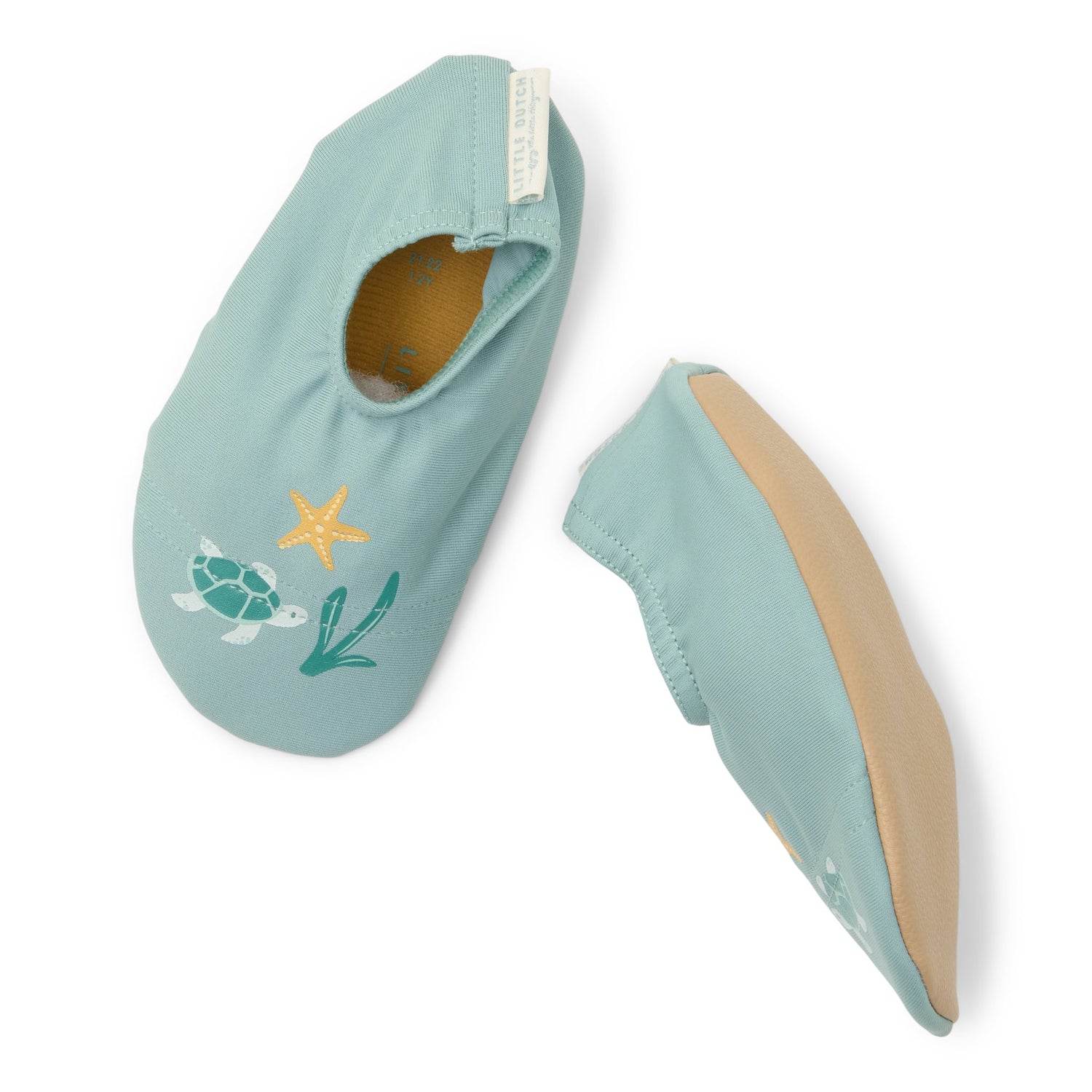 Swim Shoes - Seashells Surf Blue